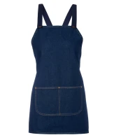 Buy Cross Back 65x71 Bib Denim Apron (Without Strap) | Navy